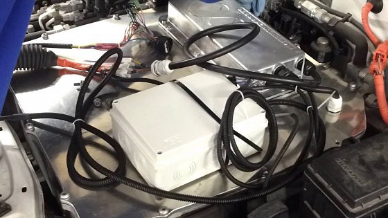 Video: Mounting inductive to conductive kit on a RAV4 EV 2002