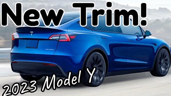 Video: 2023 New Tesla Model Y Standard Range Option with 279 of Range | Hidden Order Option
