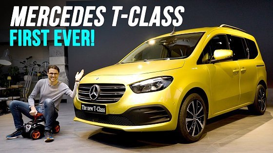 Video: first-ever Mercedes T-Class REVEAL - Kangoo brother or VW Caddy destroyer?