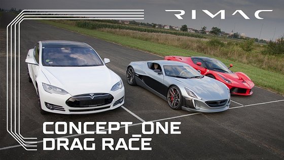 Video: DRAG RACE: Rimac Concept_One Takes &#39;em All
