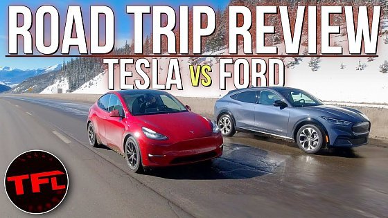 Video: Charging FAIL &amp; GREAT Surprise When We Compare The Model Y &amp; Mach-E On The World’s Toughest EV Test!