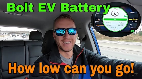 Video: Chevy Bolt EV with an empty battery