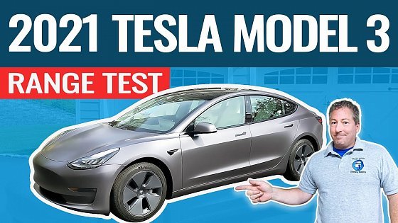 Video: 2021 Tesla Model 3 70-mph Highway Range Test
