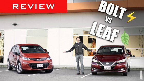 Video: Comparison Review: Chevrolet Bolt EV ⚡ vs Nissan Leaf Plus 