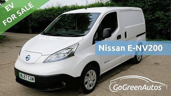 Video: For sale: 2017 Nissan E-NV200 Acenta Rapid Plus with a 24kWh battery still at 97% SoH