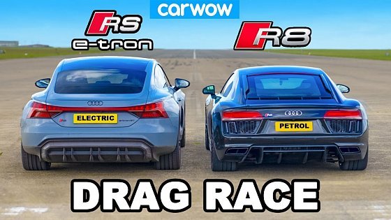 Video: Audi R8 vs RS e-tron GT: DRAG RACE *The quickest Audi revealed*