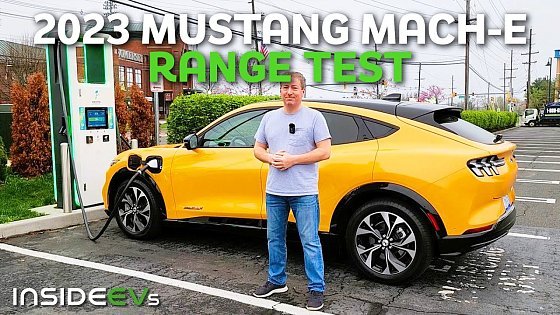 Video: 2023 Ford Mustang Mach-E: InsideEVs 70 MPH Range Test