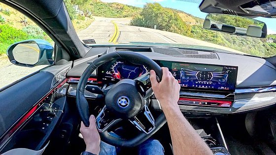 Video: 2024 BMW i5 eDrive40 - POV Test Drive (Binaural Audio)