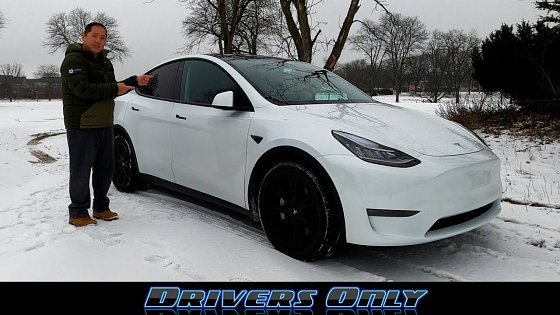 Video: Testing My 2021 Tesla Model Y in Snow | How Is the AWD?