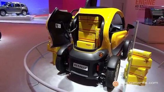 Video: Renault Twizy Cargo auf dem Salon Auto Moto Van