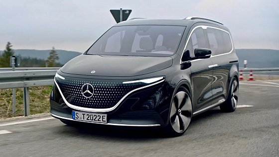 Video: Mercedes EQT Concept 2022 - FIRST LOOK exterior, interior &amp; DRIVING