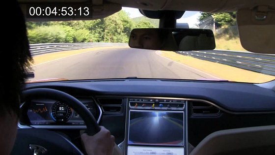Video: Tesla Model S P85 on Nürburgring/Nordschleife