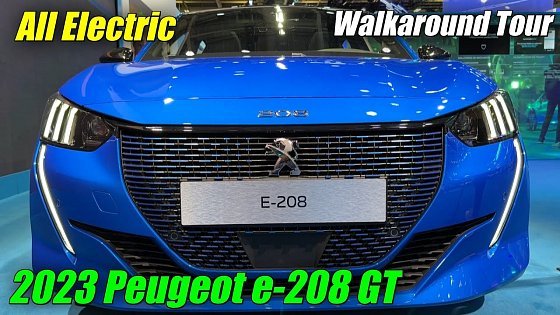 Video: The Best 208 Yet !!! 2023 Peugeot e-208 GT Electric
