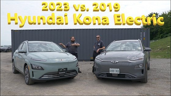 Video: 2023 vs. 2019 Hyundai Kona Electric