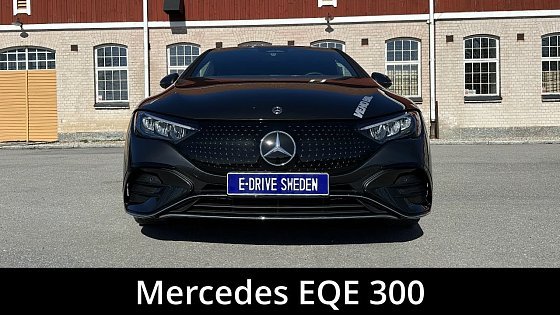 Video: 2023 Mercedes EQE 300 245hp | Walkaround | Acceleration | Fly by | Range test | 4K