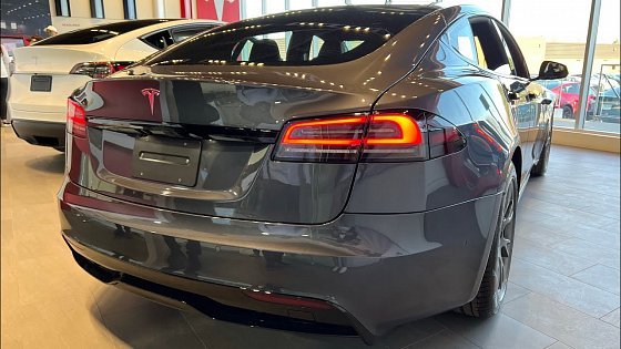 Video: 2022 Tesla Model S Refresh Tail Lights (Long Range) Silver Metallic | Full Review