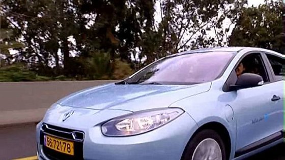 Video: Better Place - First Cars On The Road (Renault Fluence Z.E)