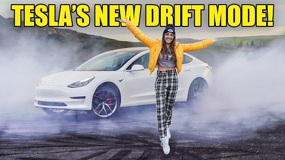 Video: TESLA INTRODUCES NEW DRIFT MODE... AND IT ABSOLUTELY RIPS!!