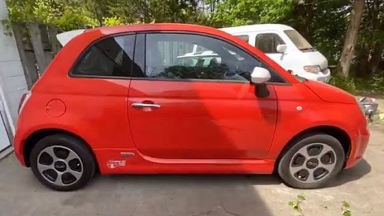 Video: Fiat 500e interior/exterior review ((ELECTRIC))