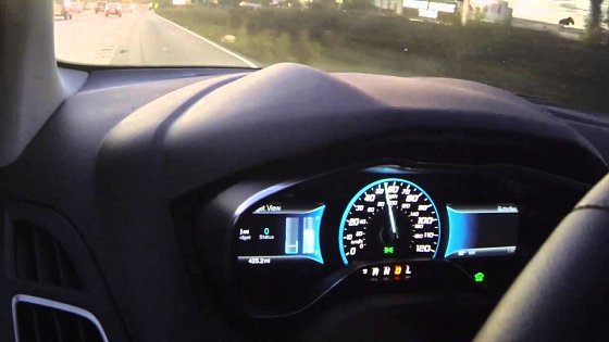 Video: Proof of No Range Anxiety in a 2015 Ford Focus Electric (Long Video)