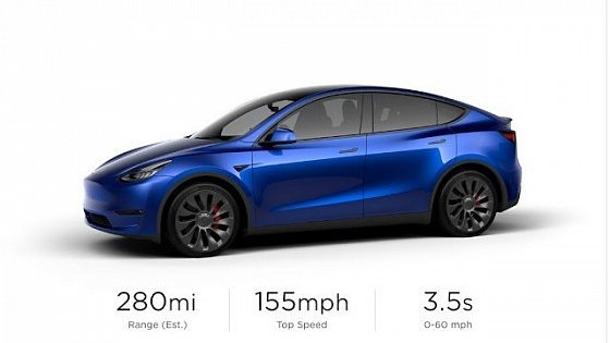 Video: First Tesla Model Y Delivered, Performance 21’’ Überturbine Wheels