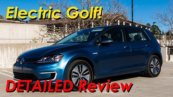 Video: 2015 Volkswagen e-Golf EV Detailed Review and Road Test In 4K!