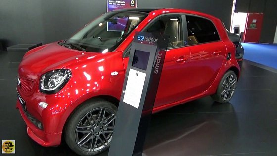 Video: 2019 Smart ForFour EQ Compact - Exterior and Interior - Automobile Barcelona 2019