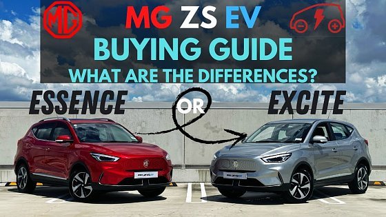Video: 2023 MG ZS EV Purchase Guide -- Differences Breakdown Between Excite and Essence