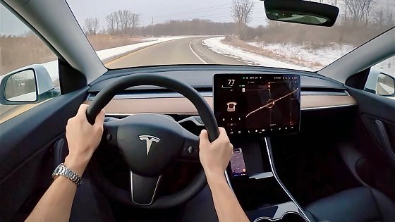 Video: 2021 Tesla Model Y Standard Range RWD - POV First Impressions