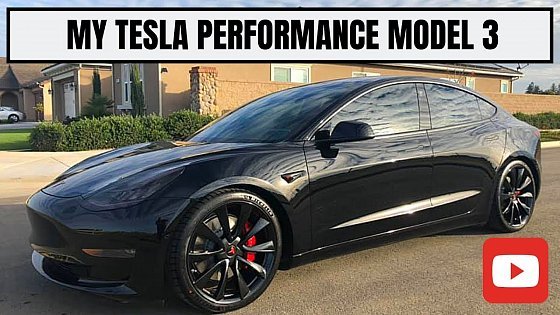 Video: Tesla Performance Model 3 P3D Walk Around