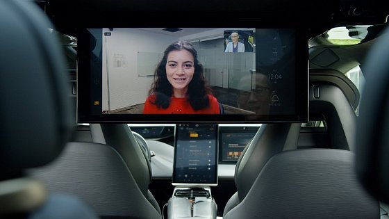 Video: Faraday Future | AI-enhanced Voice Controls &amp; 27-inch Rear Passenger Display | FF 91