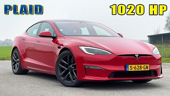 Video: TESLA MODEL S PLAID REVIEW on AUTOBAHN [NO SPEED LIMIT]