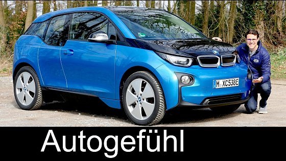 Video: BMW i3 FULL REVIEW range Facelift 94 Ah test driven - Autogefühl