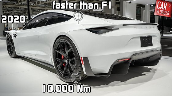 Video: SNEAK PREVIEW the NEW Tesla Roadster 2020 | World&#39;s Fastest (Prototype) Car