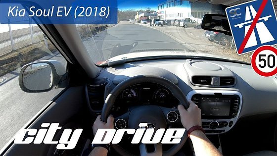 Video: Kia Soul EV (2018) - POV City Drive