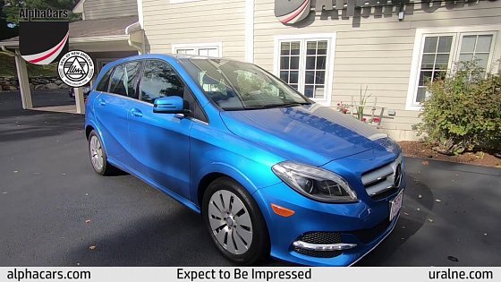 Video: 2014 Mercedes B250E, Overview, AlphaCars &amp; Ural of New England