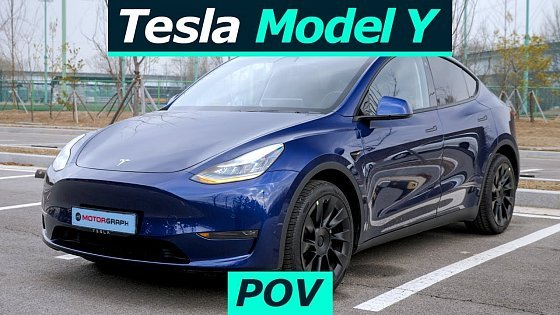 Video: New 2021 Tesla Model Y Long Range POV Ride &quot;Good Things Come in Small Packages&quot;