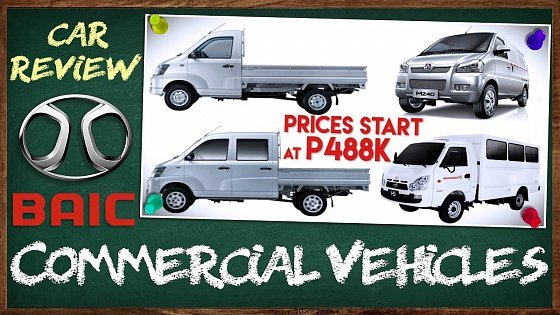 Video: BAIC Budget Commercial Vehicles Review || Cargo Minivan, Light Trucks and FB type