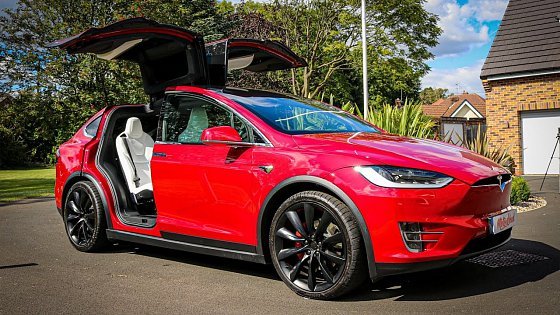 Video: Tesla Model X P100D - Detailed look, self-drive and launch