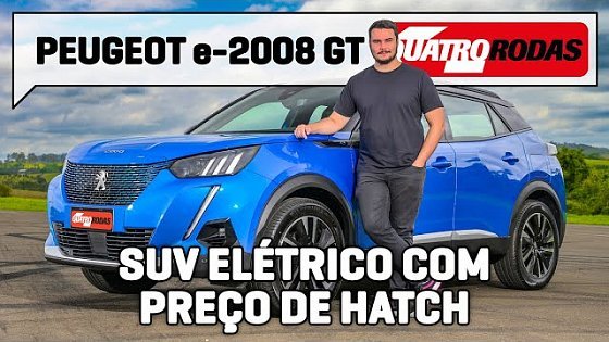 Video: Peugeot e-2008 GT é um SUV elétrico com preço de Jeep Commander