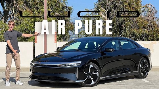 Video: 2023 LUCID AIR PURE | I Want One!