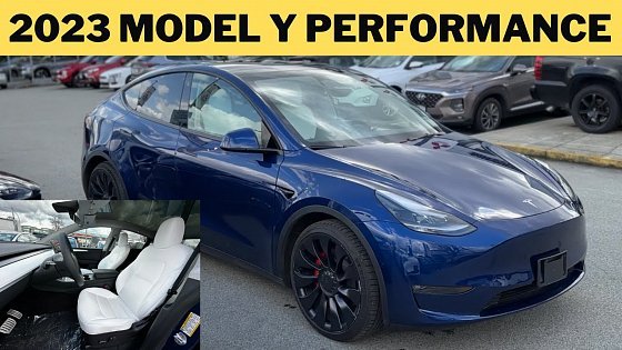 Video: 2023 Tesla Model Y Performance real life walkaround!