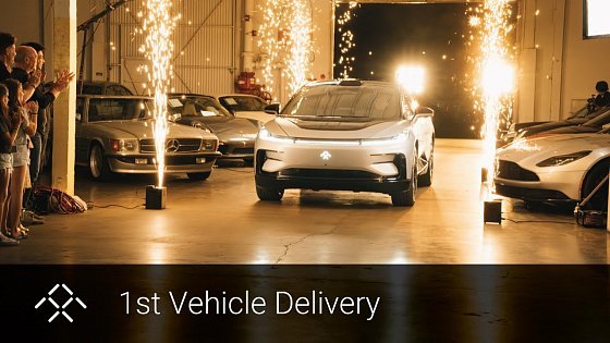 Video: FF 91 2.0 Futurist Alliance 1st Vehicle Delivery | Faraday Future | FFIE