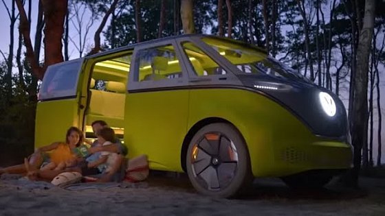 Video: VW ID Buzz - New Futuristic Electric T2 Camper Confirmed For Production