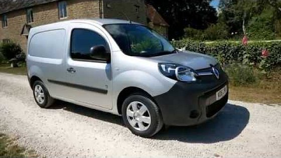 Video: For sale: Battery owned 2016 Renault Kangoo ZE &#39;i&#39; ML20 electric van in metallic silver