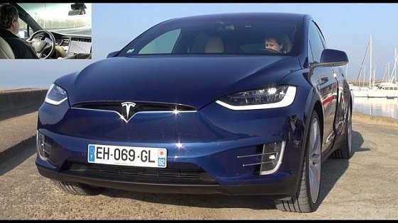 Video: 2017 Tesla Model X 90 D [ESSAI VIDEO] : Aile... dorado (avis, prix, autonomie)
