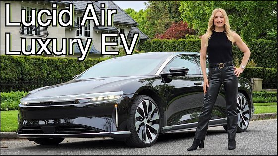 Video: 2022 Lucid Air Review // EV luxury, range and performance