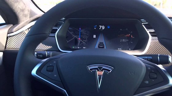 Video: Tesla S 70D: Delivery &amp; 1st trip on Autopilot