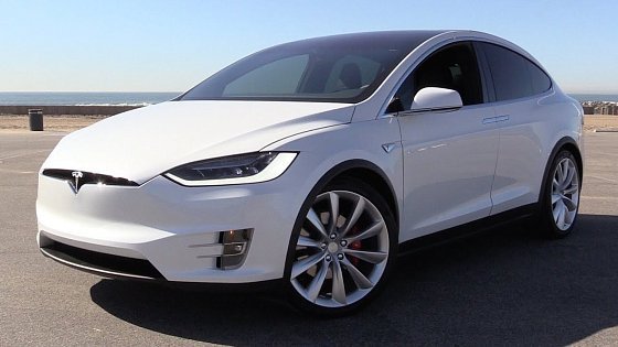 Video: 2016 Tesla Model X P90D Signature w/Ludicrous Mode - Power Up, Test Drive &amp; In Depth Review