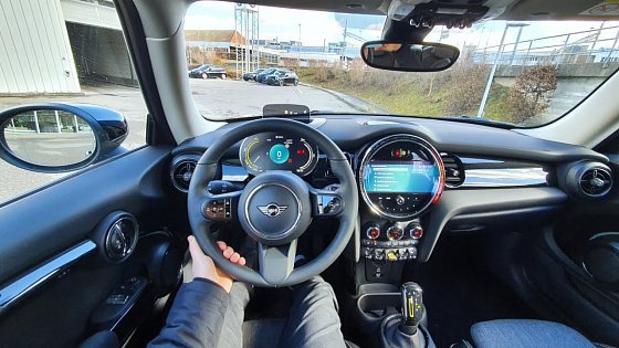 Video: New Mini Electric Cooper SE 2022 Test Drive POV